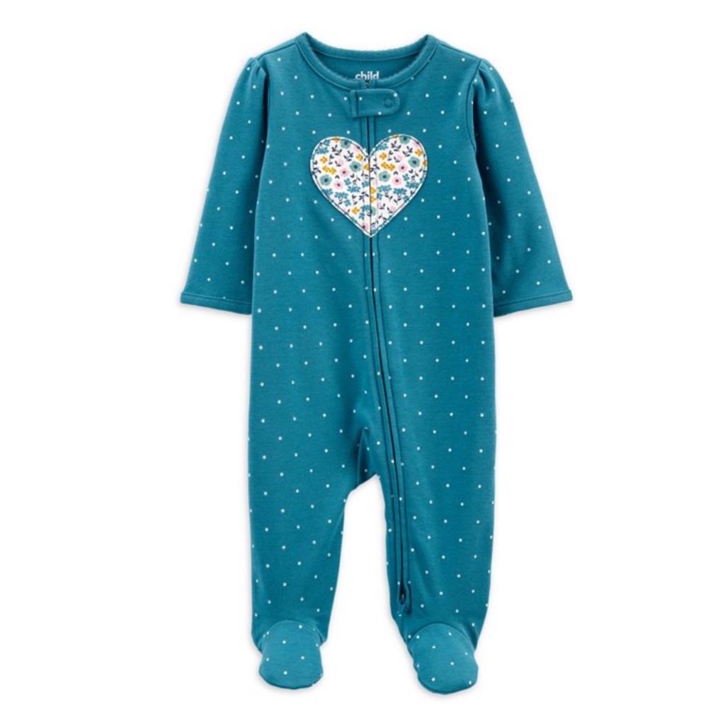 Carter's Child of Mine Baby Girls Fox Sleep N Play